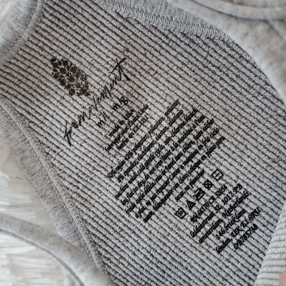 Free People Movement Happiness Runs Crop Heather Gray - Picture 7 of 11